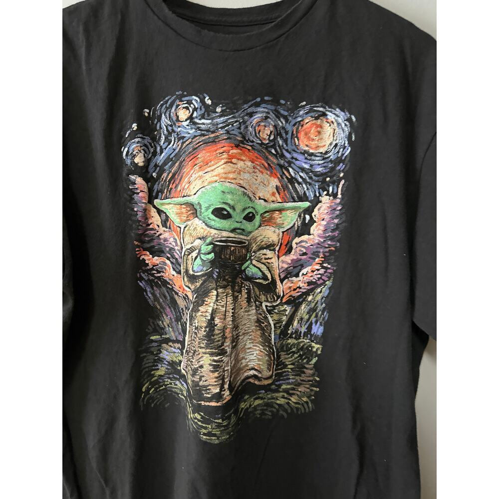 Men’s Size XL Disney Star Wars Yoda Shirt - Picture 3 of 6